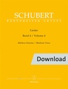 Lieder - Vol.4 (Medium voice)