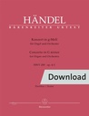 Konzert g-Moll op. 4/1 HWV 289
