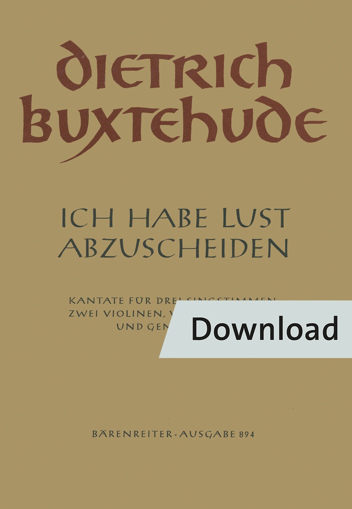 Ich habe Lust abzuscheiden BuxWV 46