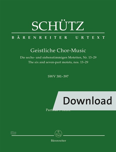 Geistliche Chor-Music SWV 381-397