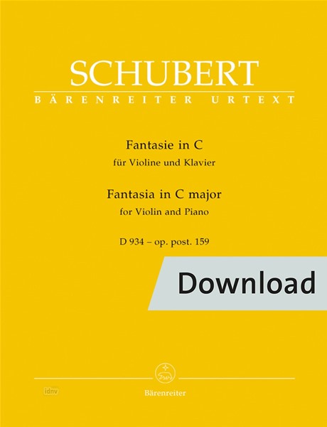 Fantasie C-Dur op. post. 159 D 934