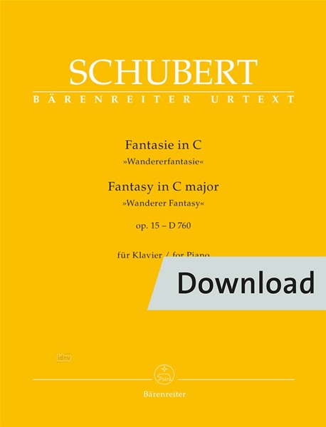 Fantasie C-Dur op. 15 D 760 "Wandererfantasie"