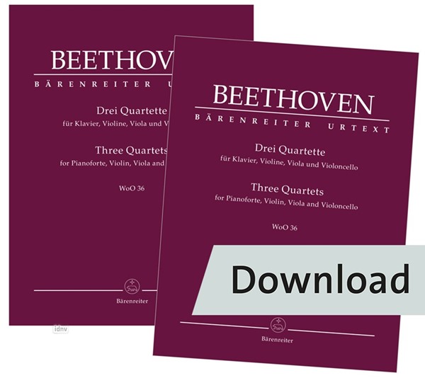 Drei Quartette WoO 36