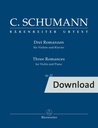 Drei Romanzen op. 22