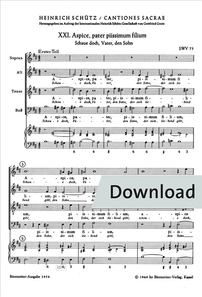 Drei Motetten 21, 22, 23 No. 21, 22, 23 SWV 73-75