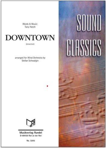 Downtown (as performed by Petula Clark) (Score & parts)