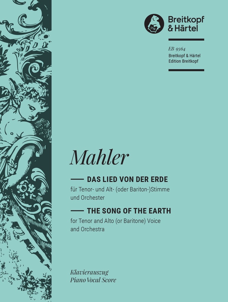Das Lied von der Erde (Vocal score)