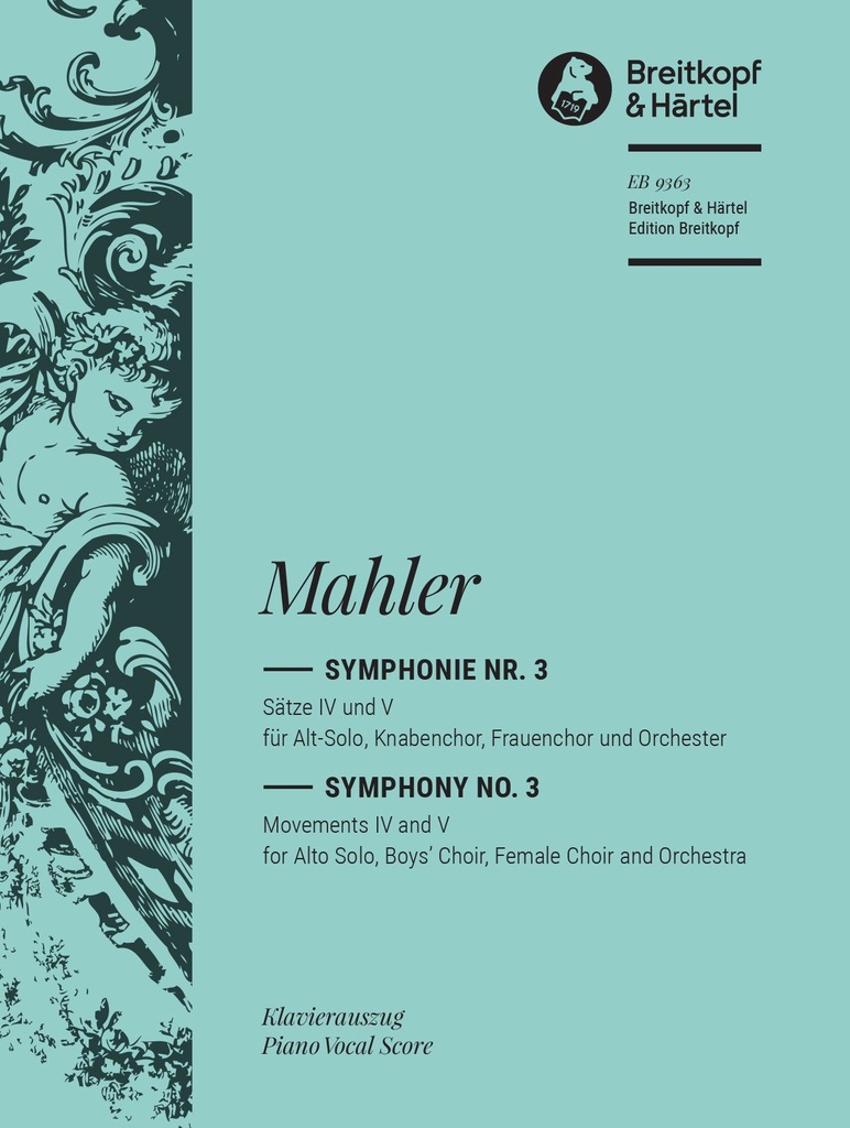 Symphony No.3 (Vocal score)