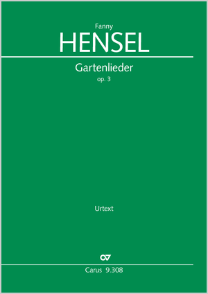Gartenlieder, Op. 3 (Score)