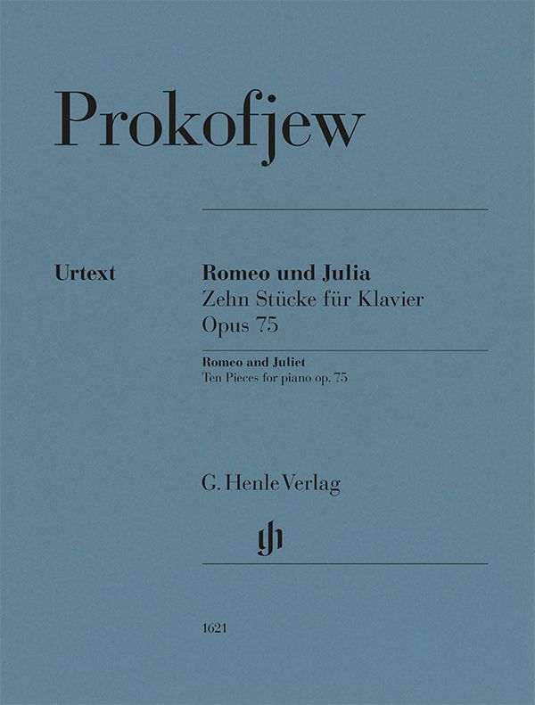 Romeo and Juliet, Ten Pieces for piano op. 75