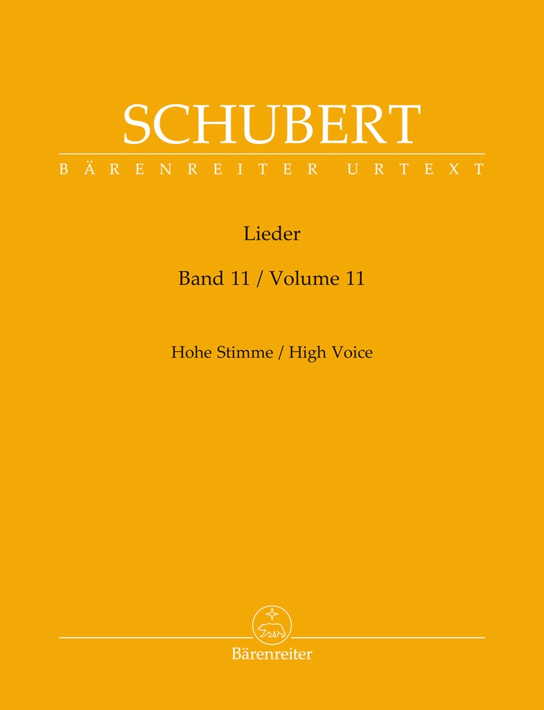 Lieder - Vol.11 (High voice)