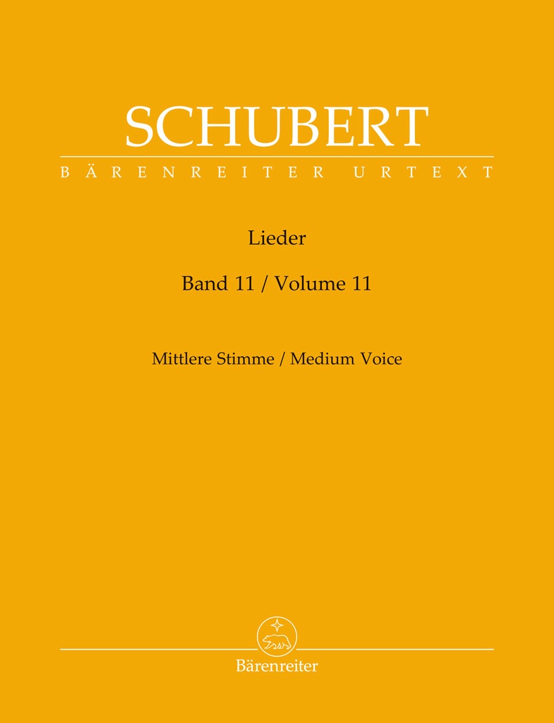 Lieder - Vol.11 (Medium voice)