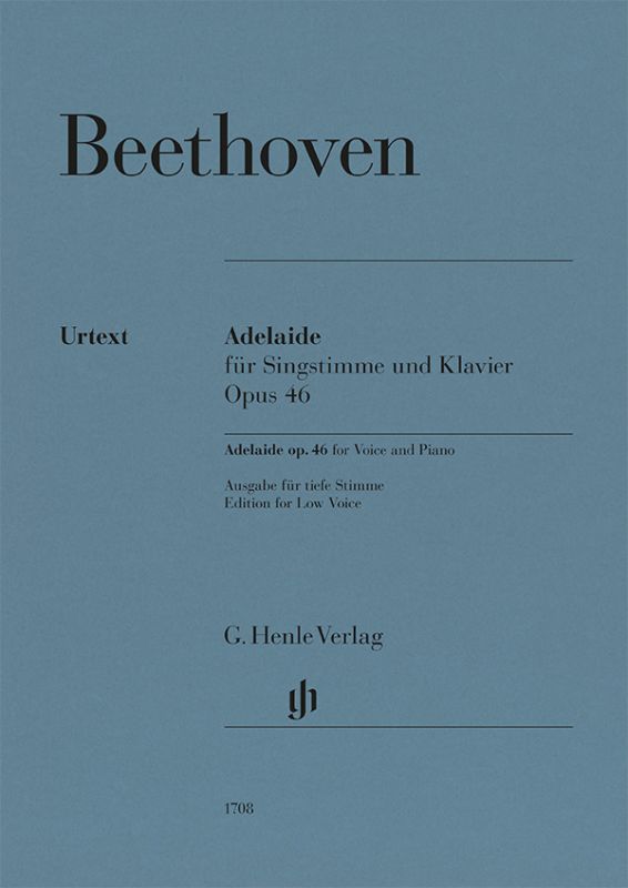 Adelaide, Op.46 (Low voice)