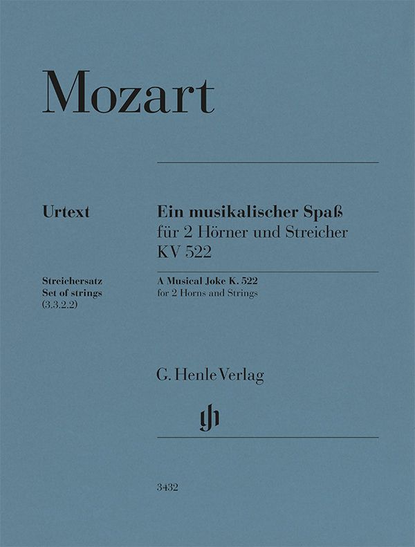 Ein Musikalischer Spass, KV.522 (String Parts)