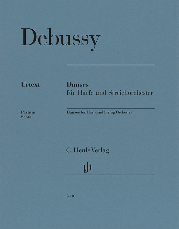 Danses for Harp and String Orchestra (Score)