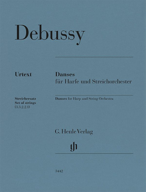 Danses for Harp and String Orchestra (String Parts)
