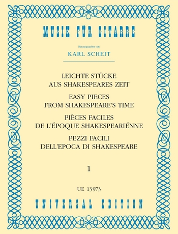 Leichte Stucke aus Shakespeares Zeit - Vol.1