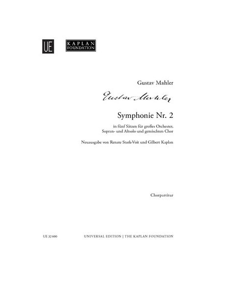 Symphonie Nr. 2 (Choral score)