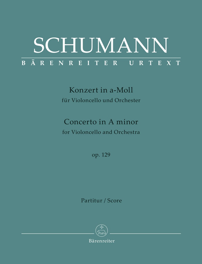 Concerto in a minor, Op. 129 (Score)