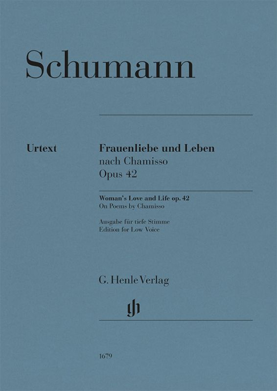 Frauenliebe und Leben, Op. 42, on Poems by Chamisso (Low voice)