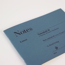 Notes, Music Notebook M landscape