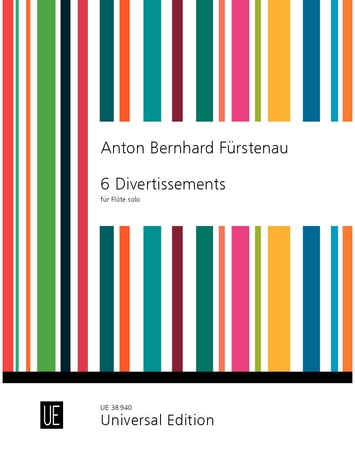 6 Divertissements for flute solo
