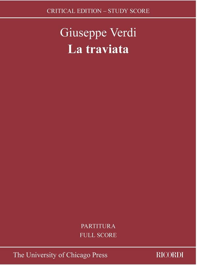 La Traviata (Critical Edition – Study Score)