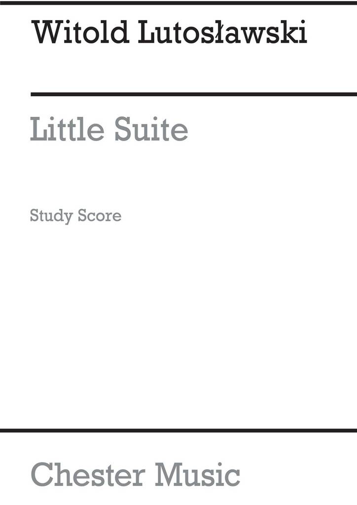 Little Suite (Study Score)