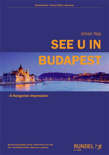 See U in Budapest (Score & Parts)