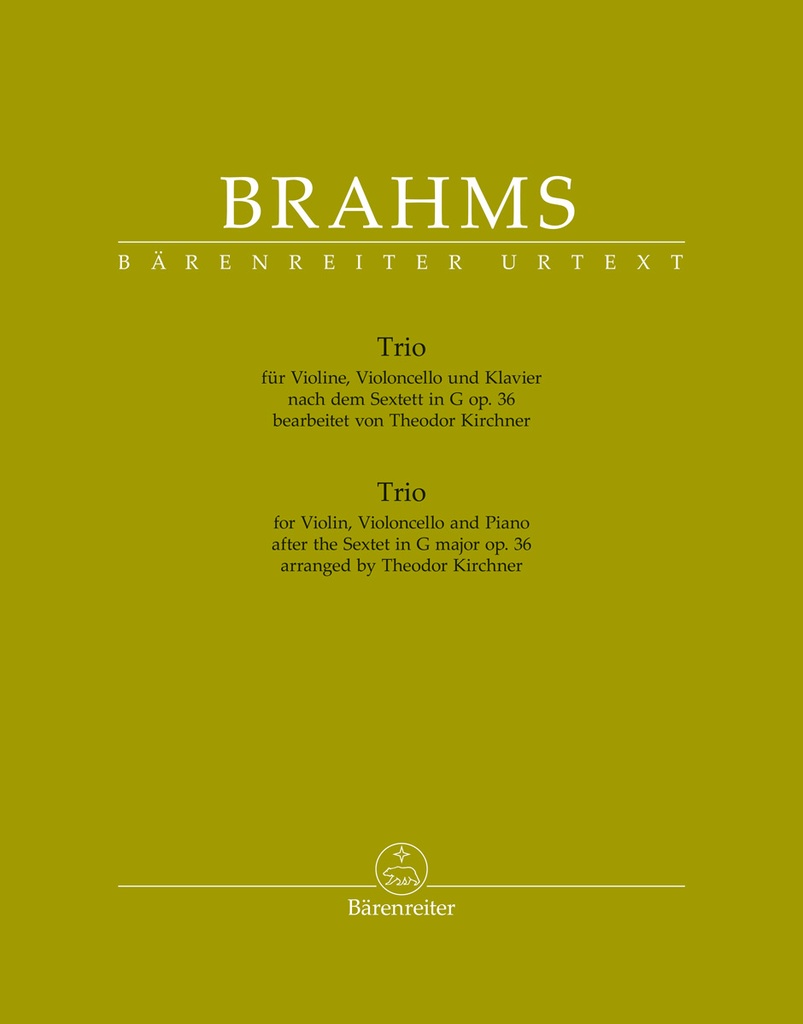 Trio (after the Sextet in G major op. 36)