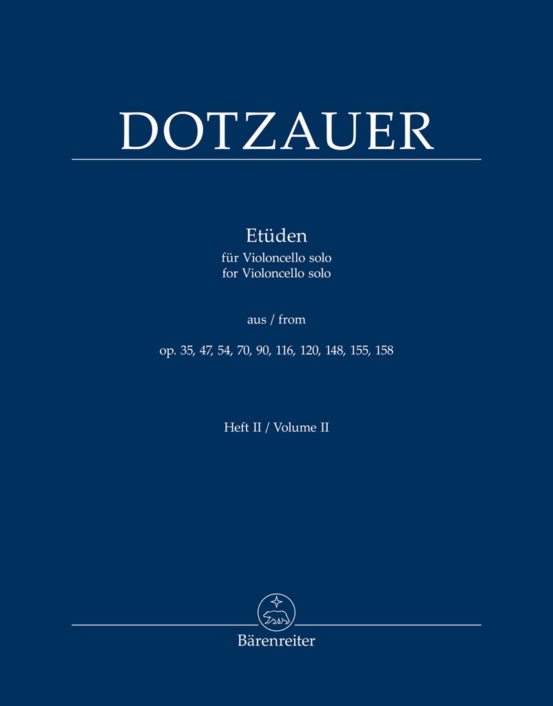 Etudes for Violoncello solo
