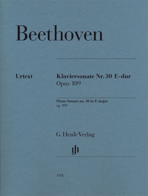 Piano Sonata No. 30 E major Op. 109