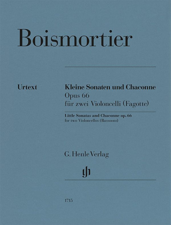Little Sonatas and Chaconne Op. 66 for two Violoncellos (Bassoons)