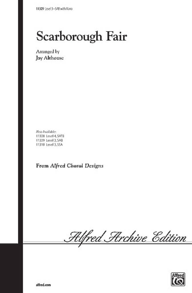 Scarborough Fair (Alfred archive edition)