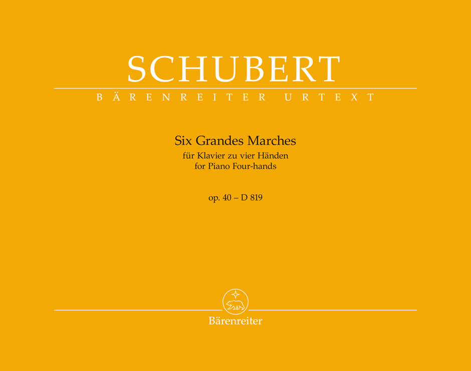 Six Grandes Marches for Piano Four-hands, Op.40 D.819