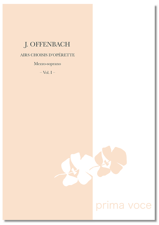 Airs Choisis D'Operette Mezzo-sopraan - Vol.1