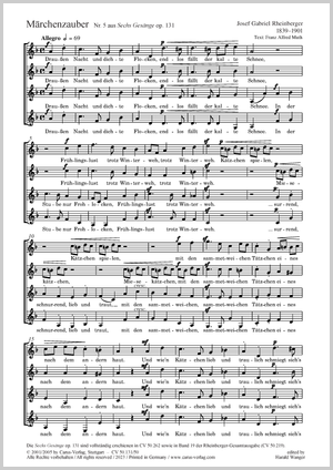 Märchenzauber, Op.131/5