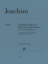 Variations on an Original Theme op. 10 for Viola and Piano