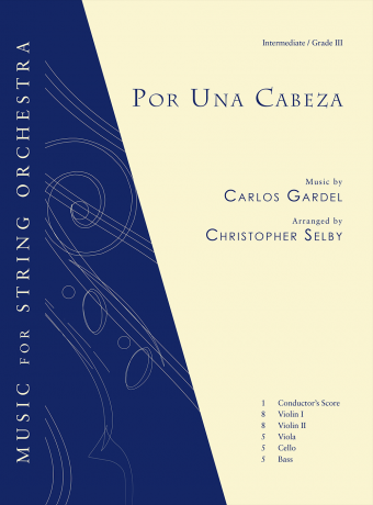Por una Cabeza (Score & parts)