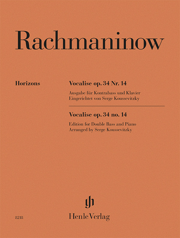 Vocalise op. 34 no. 14