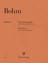 Four Pieces for Violin and Piano