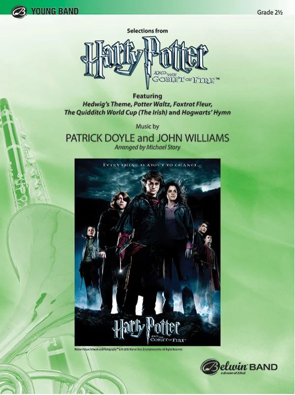 Selections from Harry Potter and the Goblet of Fire (Score & parts)