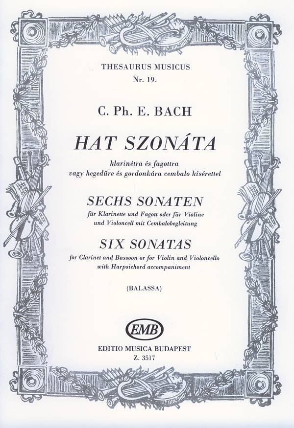 6 Sonaten