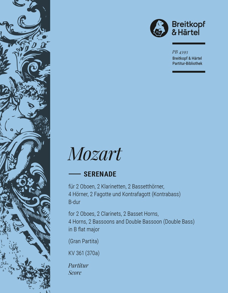 Serenade in Bb major, KV.361 (Full score)