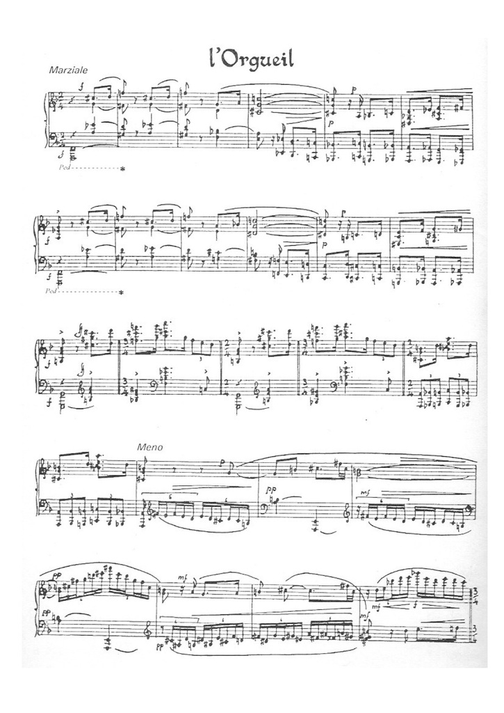 Esquisses sur les 7 Péchés Capitaux, Op. 83