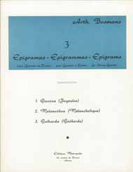 3 Epigrammes (Partijen)