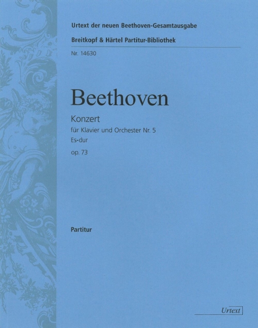 Piano Concerto No.5 in Eb major, Op.73 (Full score)