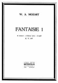 Fantaisie 1 en re mineur, KV.397