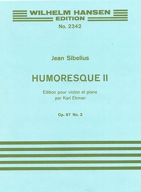 Humoresque No.2, Op.87 No.2
