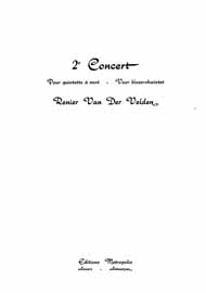 2e Concert voor Blaaskwintet (Partijen)